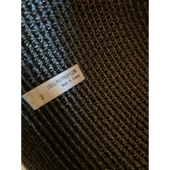 Betmar Black Woven Womans Rimmed Bowler Sun Hat One Size - Picture 5 of 6